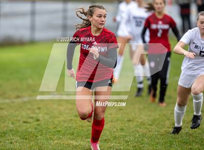 Thumbnail 3 in Coe-Brown Academy vs. Milford (NHIAA D2 Quarterfinal) photogallery.