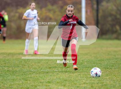 Thumbnail 2 in Coe-Brown Academy vs. Milford (NHIAA D2 Quarterfinal) photogallery.
