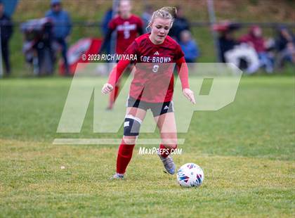 Thumbnail 2 in Coe-Brown Academy vs. Milford (NHIAA D2 Quarterfinal) photogallery.