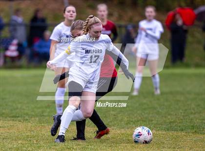 Thumbnail 2 in Coe-Brown Academy vs. Milford (NHIAA D2 Quarterfinal) photogallery.
