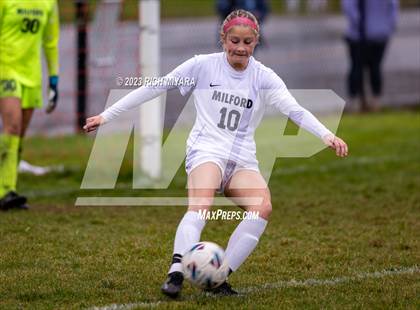 Thumbnail 2 in Coe-Brown Academy vs. Milford (NHIAA D2 Quarterfinal) photogallery.