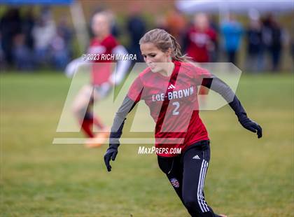 Thumbnail 3 in Coe-Brown Academy vs. Milford (NHIAA D2 Quarterfinal) photogallery.