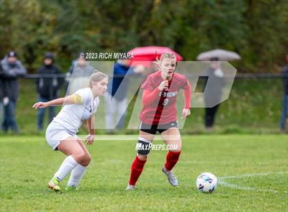 Thumbnail 3 in Coe-Brown Academy vs. Milford (NHIAA D2 Quarterfinal) photogallery.