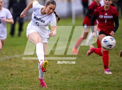 Thumbnail 2 in Coe-Brown Academy vs. Milford (NHIAA D2 Quarterfinal) photogallery.