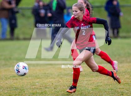 Thumbnail 3 in Coe-Brown Academy vs. Milford (NHIAA D2 Quarterfinal) photogallery.