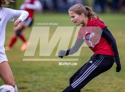 Thumbnail 3 in Coe-Brown Academy vs. Milford (NHIAA D2 Quarterfinal) photogallery.