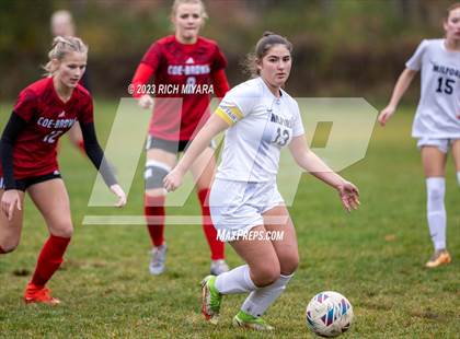 Thumbnail 2 in Coe-Brown Academy vs. Milford (NHIAA D2 Quarterfinal) photogallery.