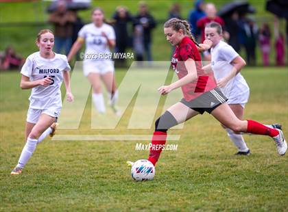 Thumbnail 3 in Coe-Brown Academy vs. Milford (NHIAA D2 Quarterfinal) photogallery.