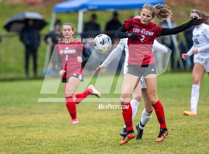 Thumbnail 1 in Coe-Brown Academy vs. Milford (NHIAA D2 Quarterfinal) photogallery.
