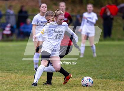 Thumbnail 3 in Coe-Brown Academy vs. Milford (NHIAA D2 Quarterfinal) photogallery.
