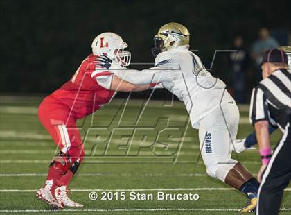 Thumbnail 1 in Orange Lutheran vs. St. John Bosco photogallery.
