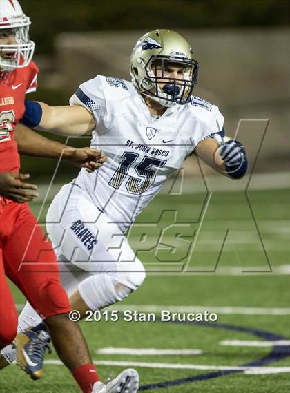 Thumbnail 3 in Orange Lutheran vs. St. John Bosco photogallery.