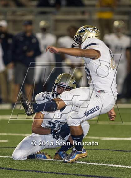 Thumbnail 1 in Orange Lutheran vs. St. John Bosco photogallery.