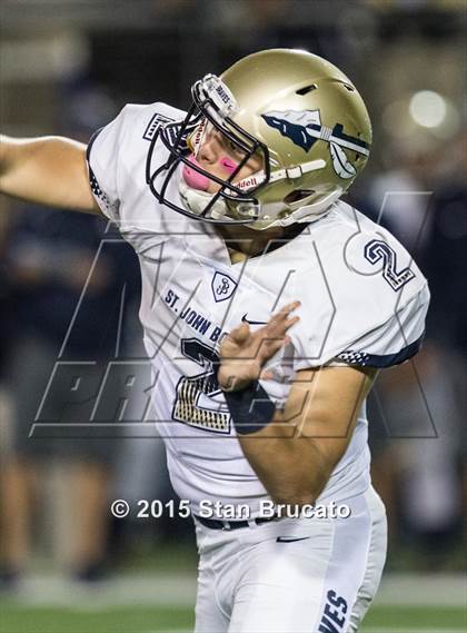 Thumbnail 1 in Orange Lutheran vs. St. John Bosco photogallery.