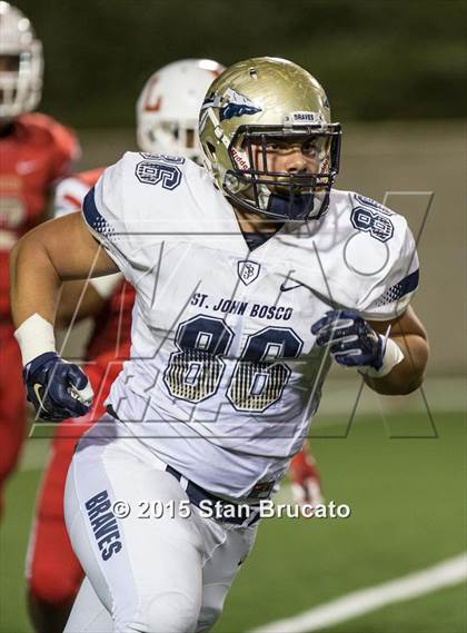 Thumbnail 1 in Orange Lutheran vs. St. John Bosco photogallery.
