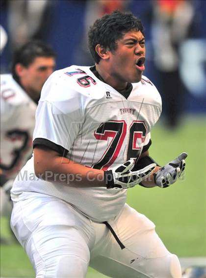 Thumbnail 2 in Marcus vs. Trinity (Class 5A, Region 1 bi-district) photogallery.