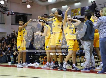 Thumbnail 1 in Rancho Christian vs. Sierra Canyon (Battle of the Valleys) photogallery.