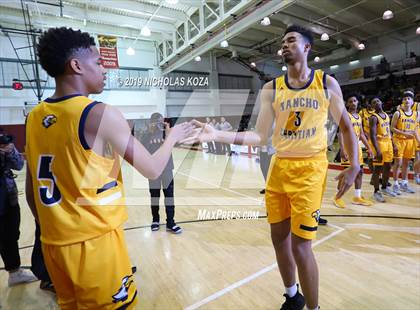 Thumbnail 2 in Rancho Christian vs. Sierra Canyon (Battle of the Valleys) photogallery.