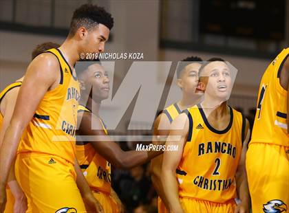 Thumbnail 3 in Rancho Christian vs. Sierra Canyon (Battle of the Valleys) photogallery.