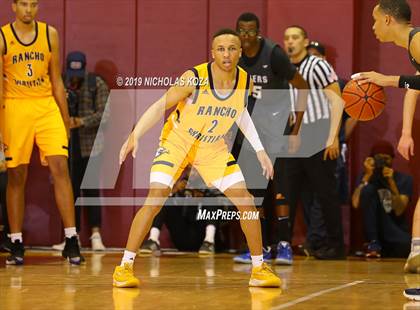 Thumbnail 2 in Rancho Christian vs. Sierra Canyon (Battle of the Valleys) photogallery.