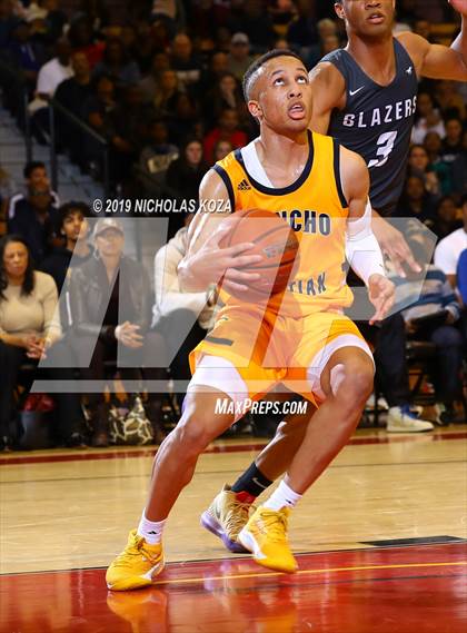 Thumbnail 1 in Rancho Christian vs. Sierra Canyon (Battle of the Valleys) photogallery.