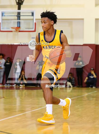 Thumbnail 1 in Rancho Christian vs. Sierra Canyon (Battle of the Valleys) photogallery.
