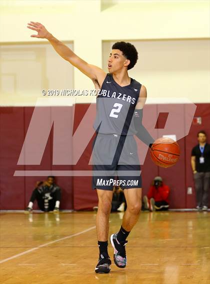 Thumbnail 3 in Rancho Christian vs. Sierra Canyon (Battle of the Valleys) photogallery.