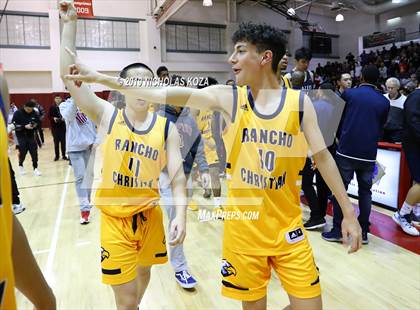 Thumbnail 2 in Rancho Christian vs. Sierra Canyon (Battle of the Valleys) photogallery.