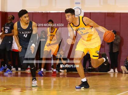 Thumbnail 2 in Rancho Christian vs. Sierra Canyon (Battle of the Valleys) photogallery.