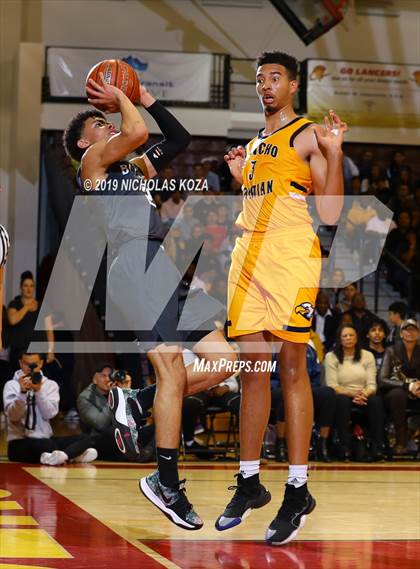 Thumbnail 1 in Rancho Christian vs. Sierra Canyon (Battle of the Valleys) photogallery.