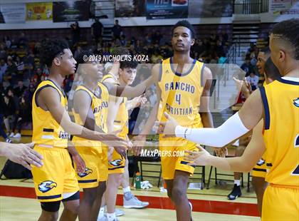 Thumbnail 1 in Rancho Christian vs. Sierra Canyon (Battle of the Valleys) photogallery.