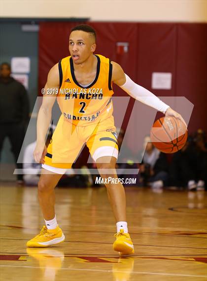 Thumbnail 2 in Rancho Christian vs. Sierra Canyon (Battle of the Valleys) photogallery.