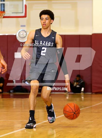 Thumbnail 2 in Rancho Christian vs. Sierra Canyon (Battle of the Valleys) photogallery.