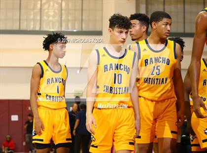 Thumbnail 3 in Rancho Christian vs. Sierra Canyon (Battle of the Valleys) photogallery.