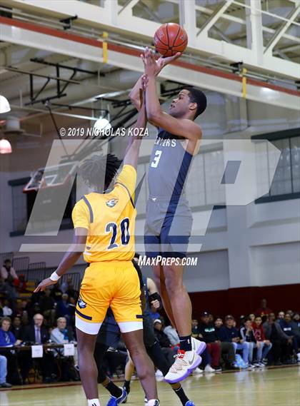 Thumbnail 3 in Rancho Christian vs. Sierra Canyon (Battle of the Valleys) photogallery.