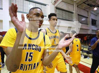 Thumbnail 1 in Rancho Christian vs. Sierra Canyon (Battle of the Valleys) photogallery.