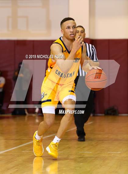 Thumbnail 2 in Rancho Christian vs. Sierra Canyon (Battle of the Valleys) photogallery.