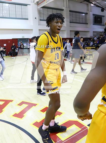 Thumbnail 3 in Rancho Christian vs. Sierra Canyon (Battle of the Valleys) photogallery.