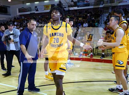Thumbnail 3 in Rancho Christian vs. Sierra Canyon (Battle of the Valleys) photogallery.