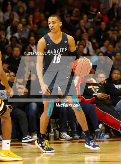 Thumbnail 3 in Rancho Christian vs. Sierra Canyon (Battle of the Valleys) photogallery.