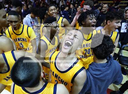Thumbnail 2 in Rancho Christian vs. Sierra Canyon (Battle of the Valleys) photogallery.