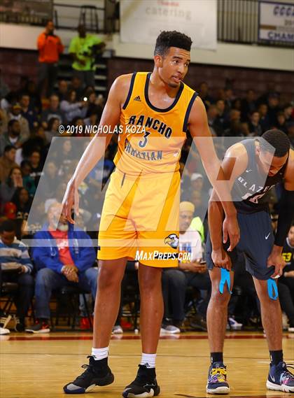 Thumbnail 1 in Rancho Christian vs. Sierra Canyon (Battle of the Valleys) photogallery.