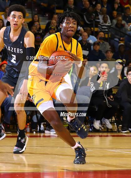 Thumbnail 2 in Rancho Christian vs. Sierra Canyon (Battle of the Valleys) photogallery.