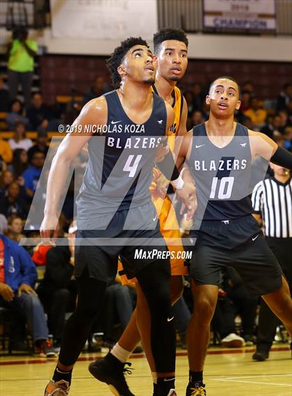 Thumbnail 2 in Rancho Christian vs. Sierra Canyon (Battle of the Valleys) photogallery.