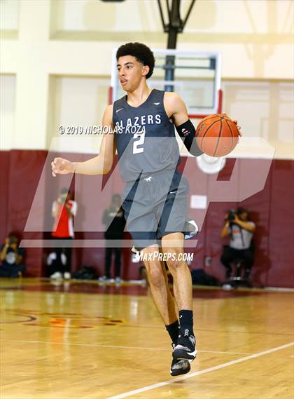Thumbnail 3 in Rancho Christian vs. Sierra Canyon (Battle of the Valleys) photogallery.