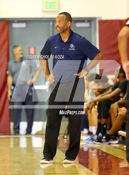 Thumbnail 1 in Rancho Christian vs. Sierra Canyon (Battle of the Valleys) photogallery.