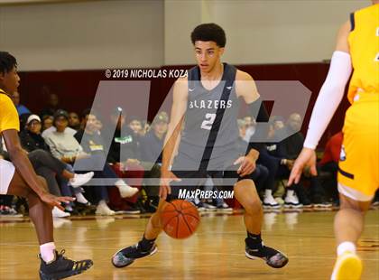 Thumbnail 2 in Rancho Christian vs. Sierra Canyon (Battle of the Valleys) photogallery.