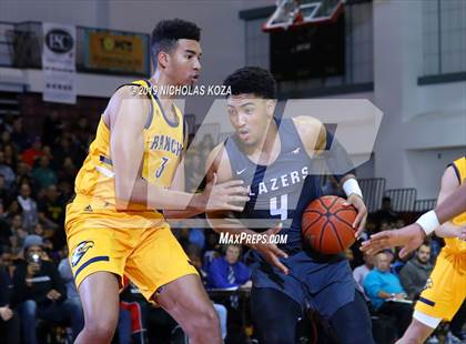 Thumbnail 3 in Rancho Christian vs. Sierra Canyon (Battle of the Valleys) photogallery.