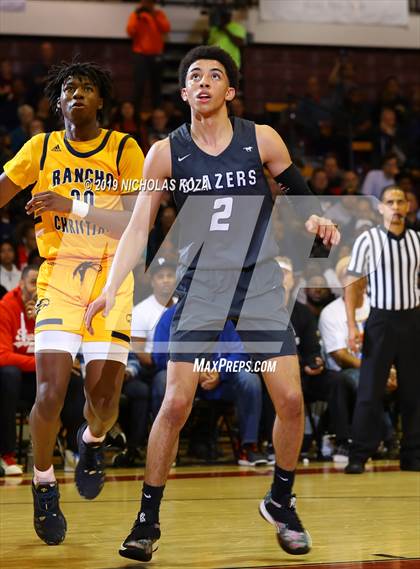 Thumbnail 1 in Rancho Christian vs. Sierra Canyon (Battle of the Valleys) photogallery.