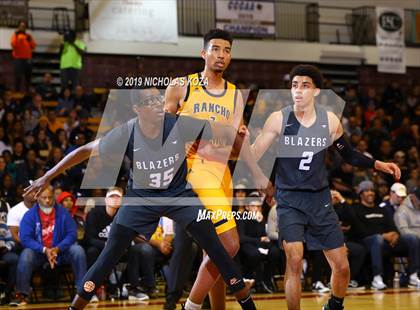 Thumbnail 3 in Rancho Christian vs. Sierra Canyon (Battle of the Valleys) photogallery.